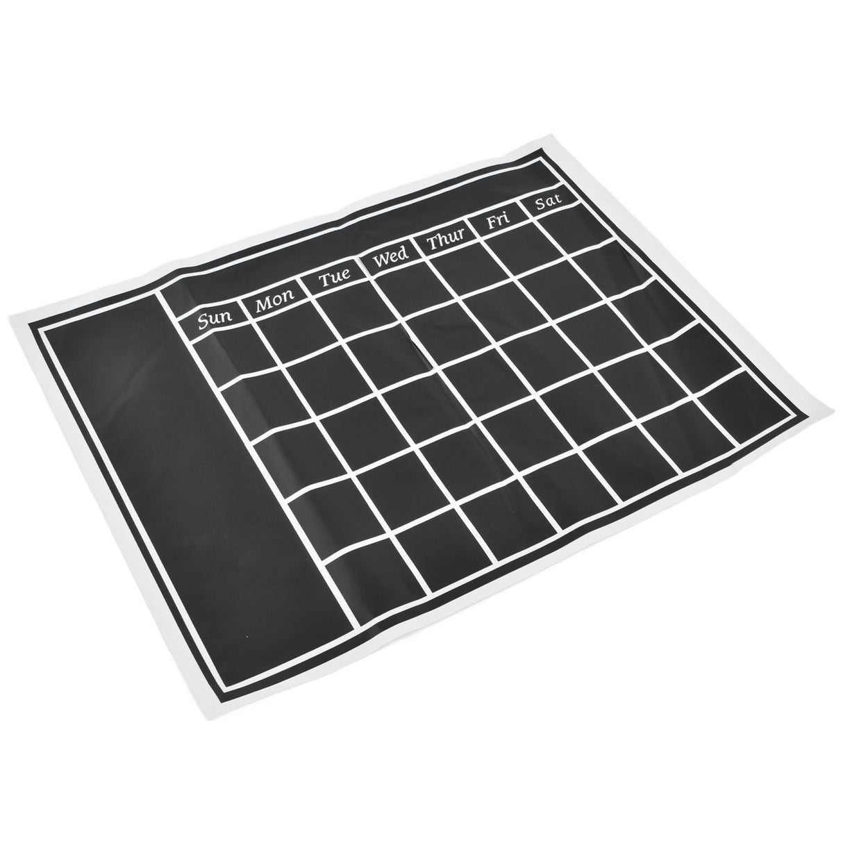 Blackboard Wall Sticker 45x60cm Removable Self Adhesive Waterproof PVC Chalkboard Calendar with Matte Texture for Home