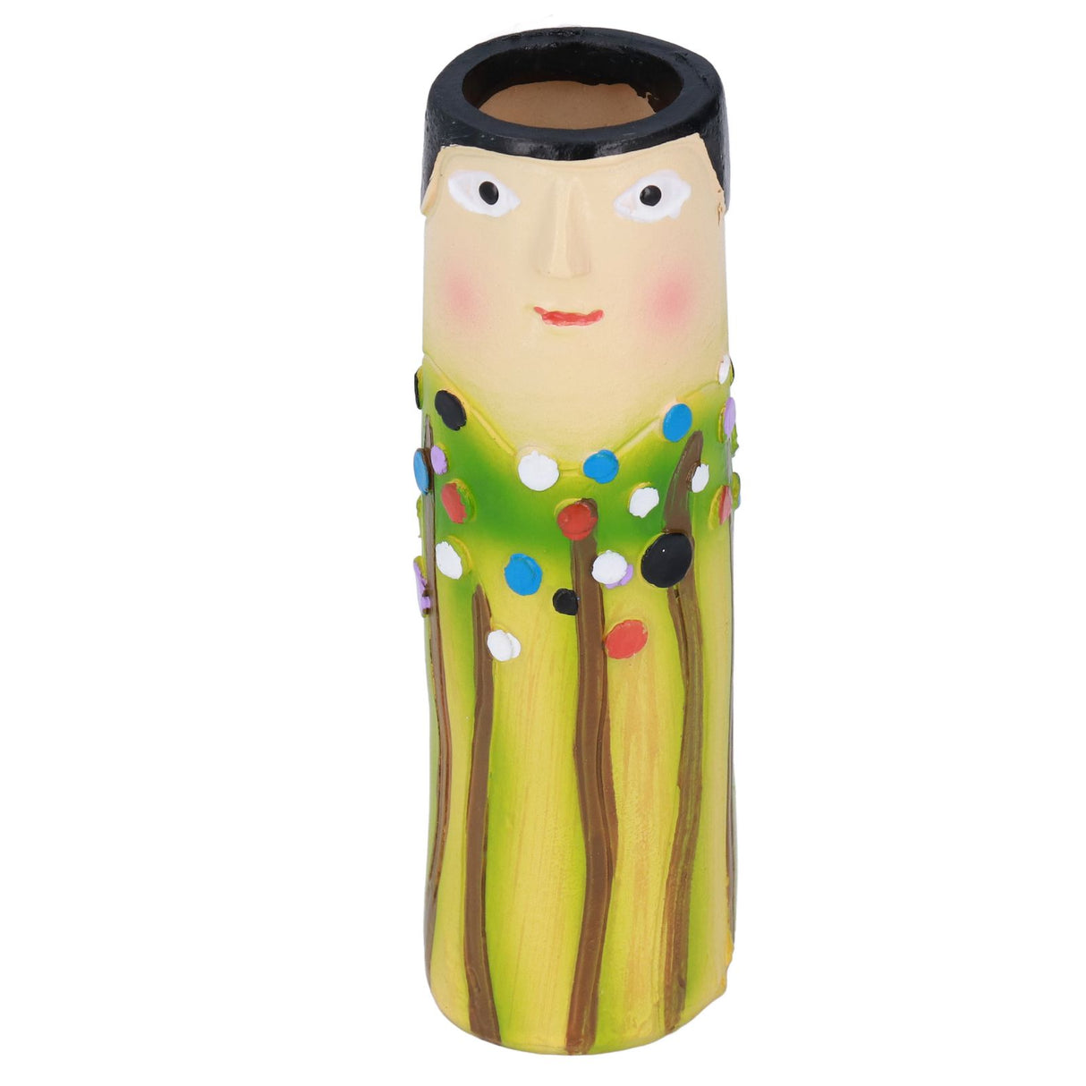 Vase Resin Ornament Exquisite Odorless Handicraft Vase Ornament for Home Offices Living Room02