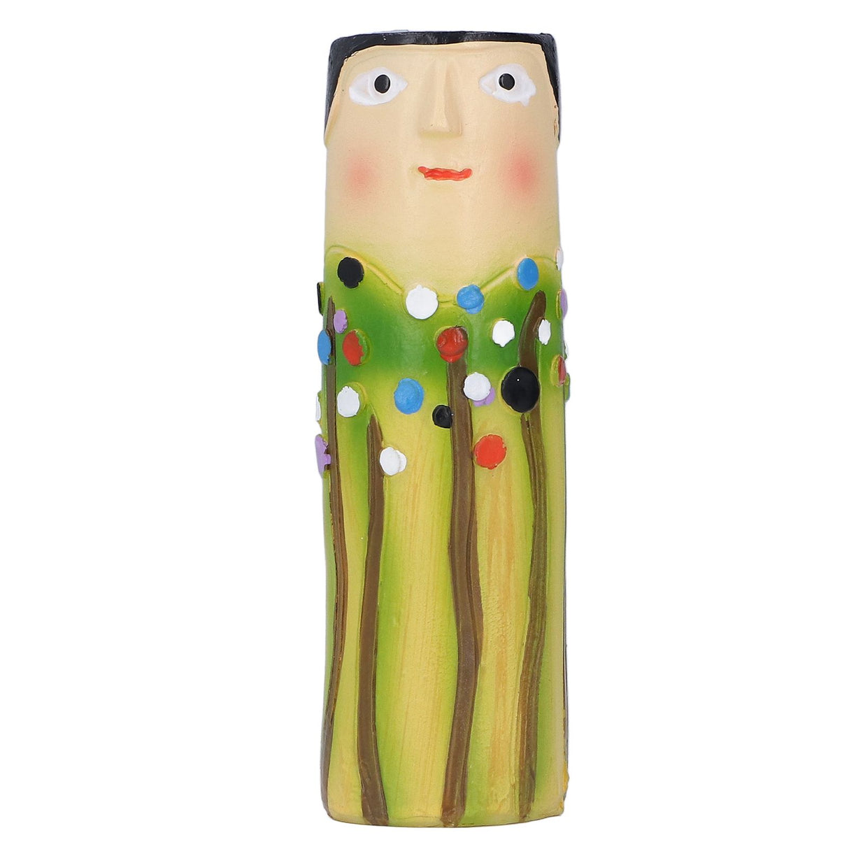 Vase Resin Ornament Exquisite Odorless Handicraft Vase Ornament for Home Offices Living Room02
