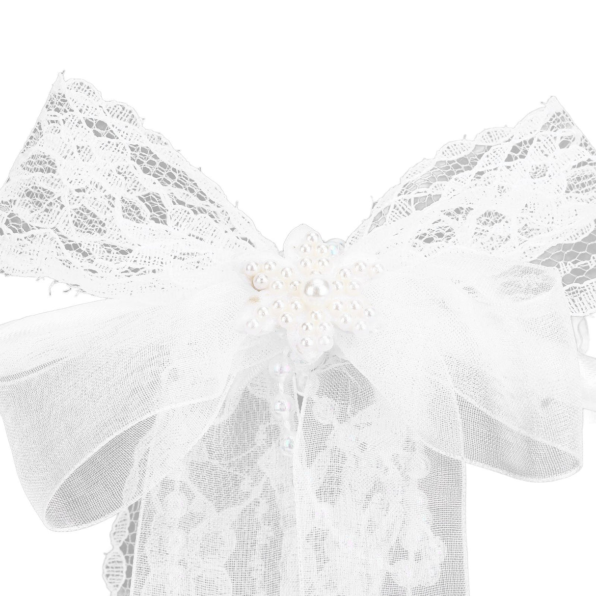 Flower Girl Basket Elegant Style Portable Durable Lace Material Wide Application Wedding Basket for Wedding Party