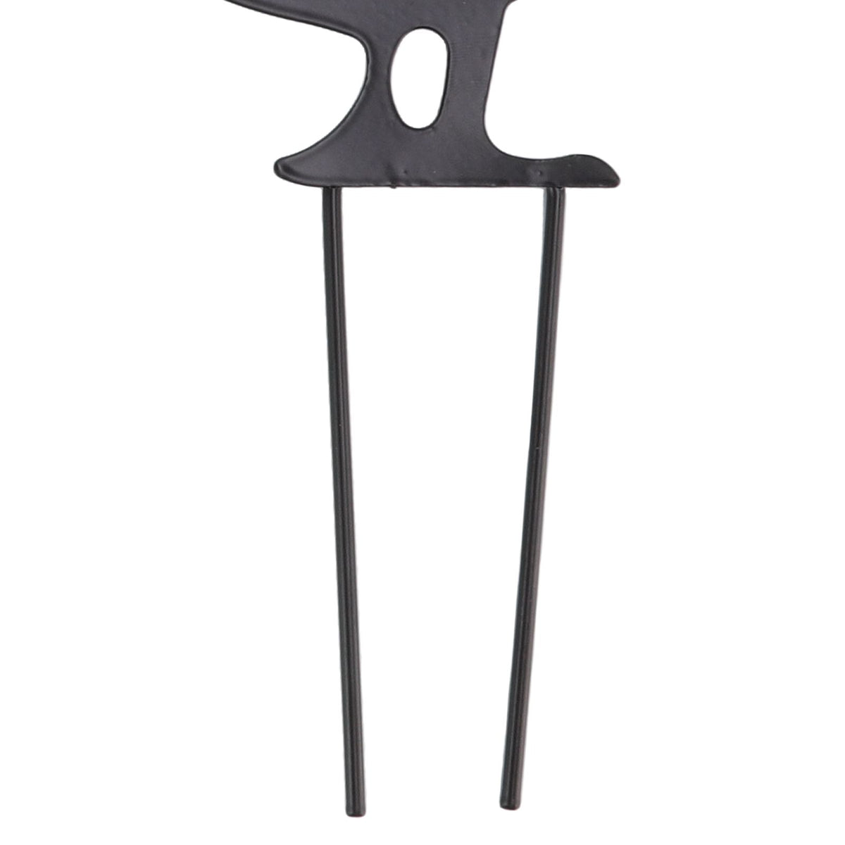 4Pcs Metal Duck Decorative Garden Stakes Cute Animal Hollow Design Black Iron Art Duck Decoration for Courtyard Lawn Garden