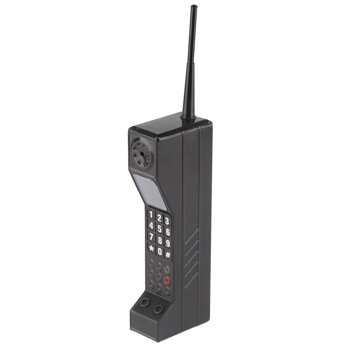 Retro Brick Cell Phone Ornament Vintage Cellular Phone Model Simulation Photographic Props Stylized Ornaments Black