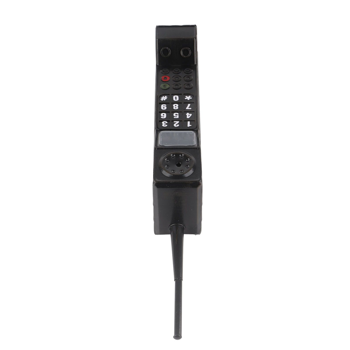 Retro Brick Cell Phone Ornament Vintage Cellular Phone Model Simulation Photographic Props Stylized Ornaments Black