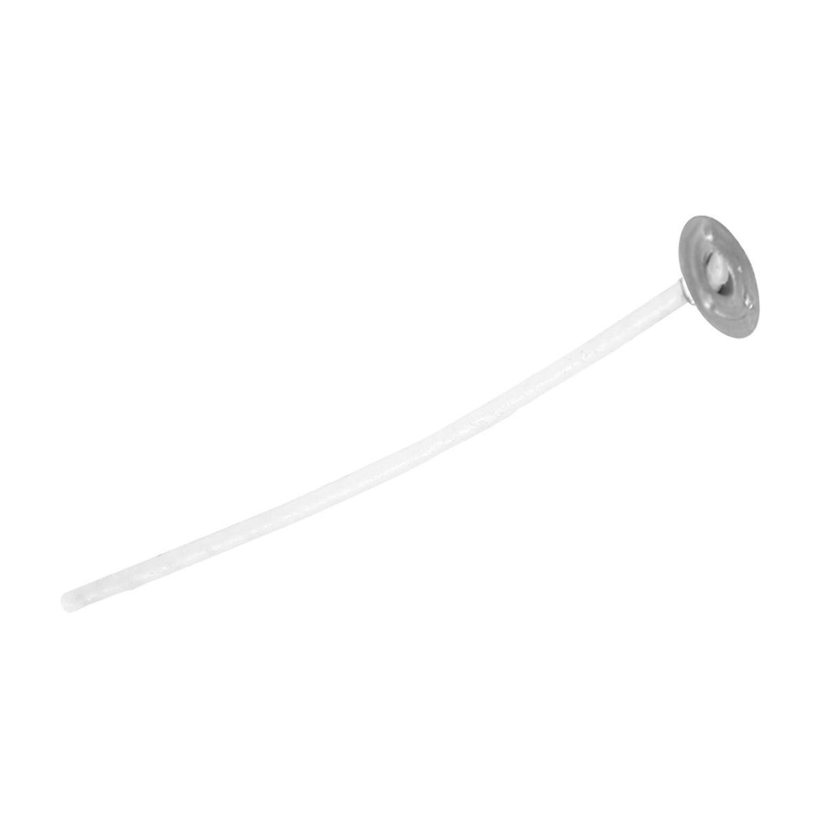 50Pcs Candle Wicks Pre Waxed Cotton Core Wicks with Base for DIY Scented Candle Making 8cm / 3.1in