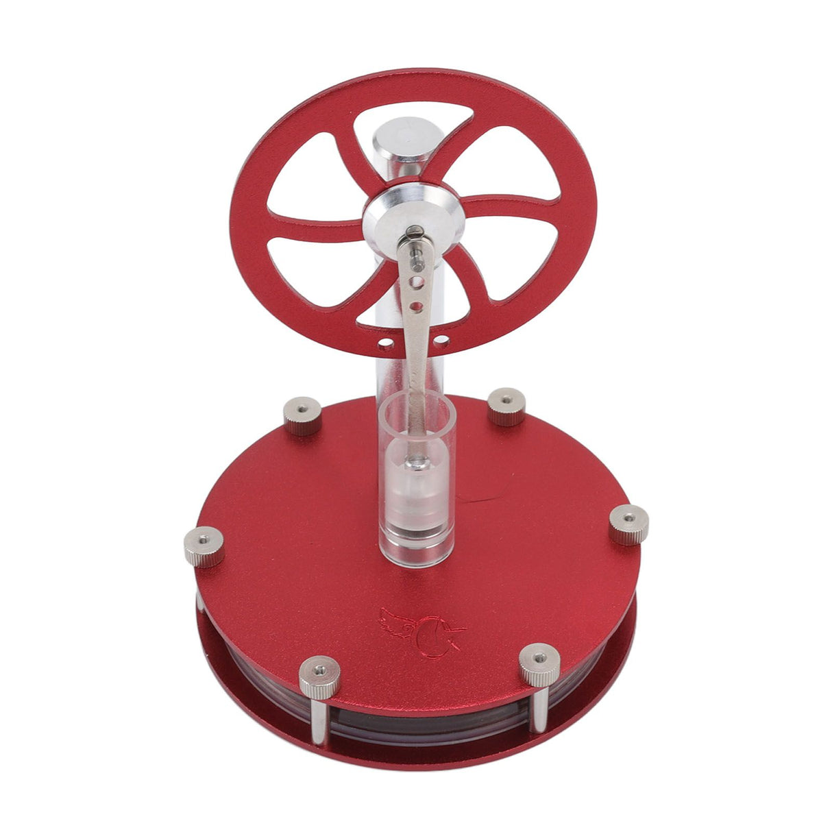 Stirling Engine Model Low Temperature Differential Education Toy Metal Hot Air Engine Motor for Kids Learning