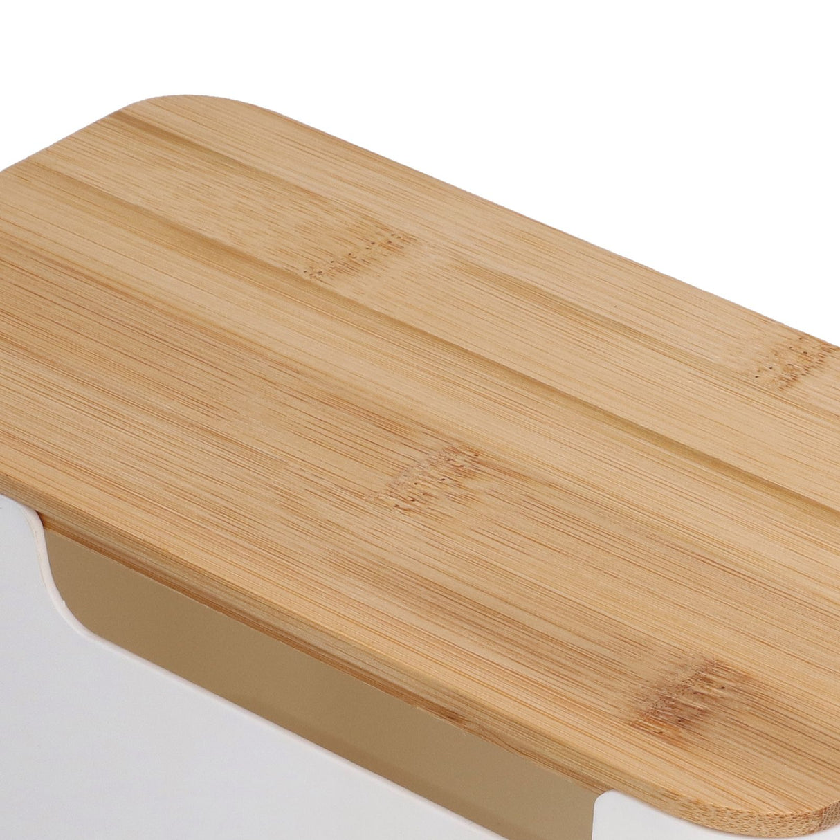 Cable Box Small Cable Management Box with A Wooden Lid for Cord Hider TV Wires Routers Computers Wires Home and Office