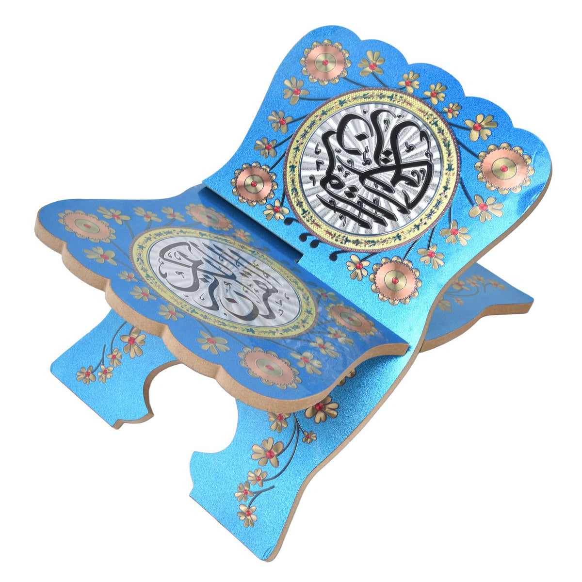 Quran Book Stand Holder Boxwood Bible Display Holders Rack for Muslim Teachers ChildrenJM01861