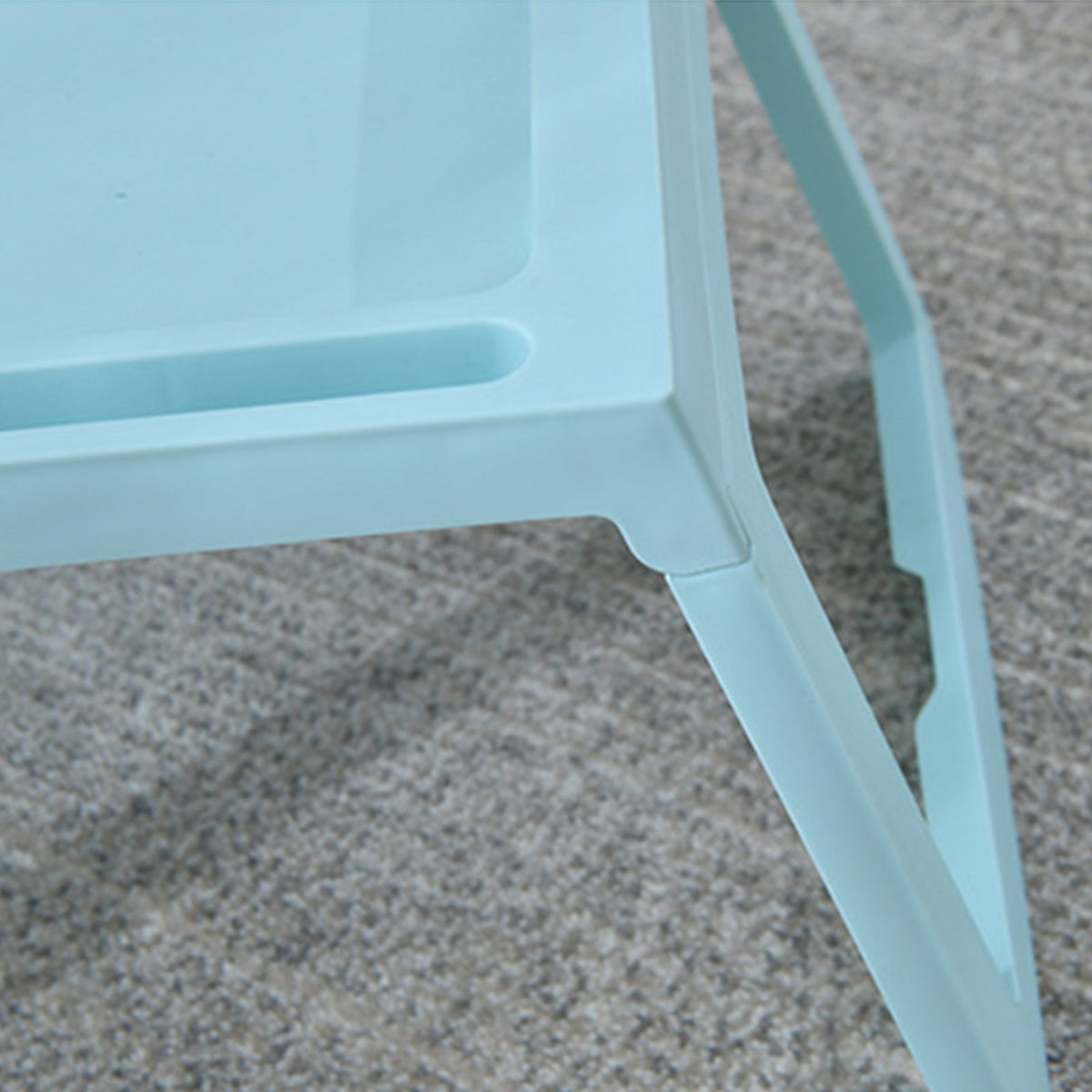 Laptop Bed Tray Table Portable Lightweight Mini Picnic Table for Laptop Working Writing Blue