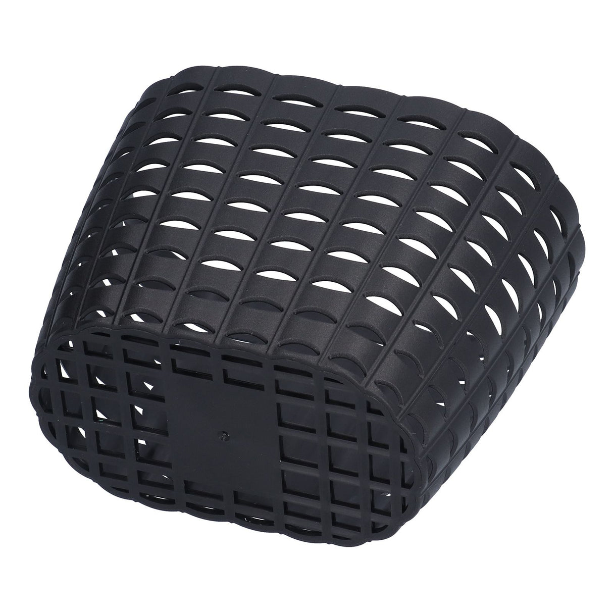 Children Bike Basket Thickened Plastic Wear Resistant and Durable Children's Bicycle Stroller Shopping Hanging BasketBlack