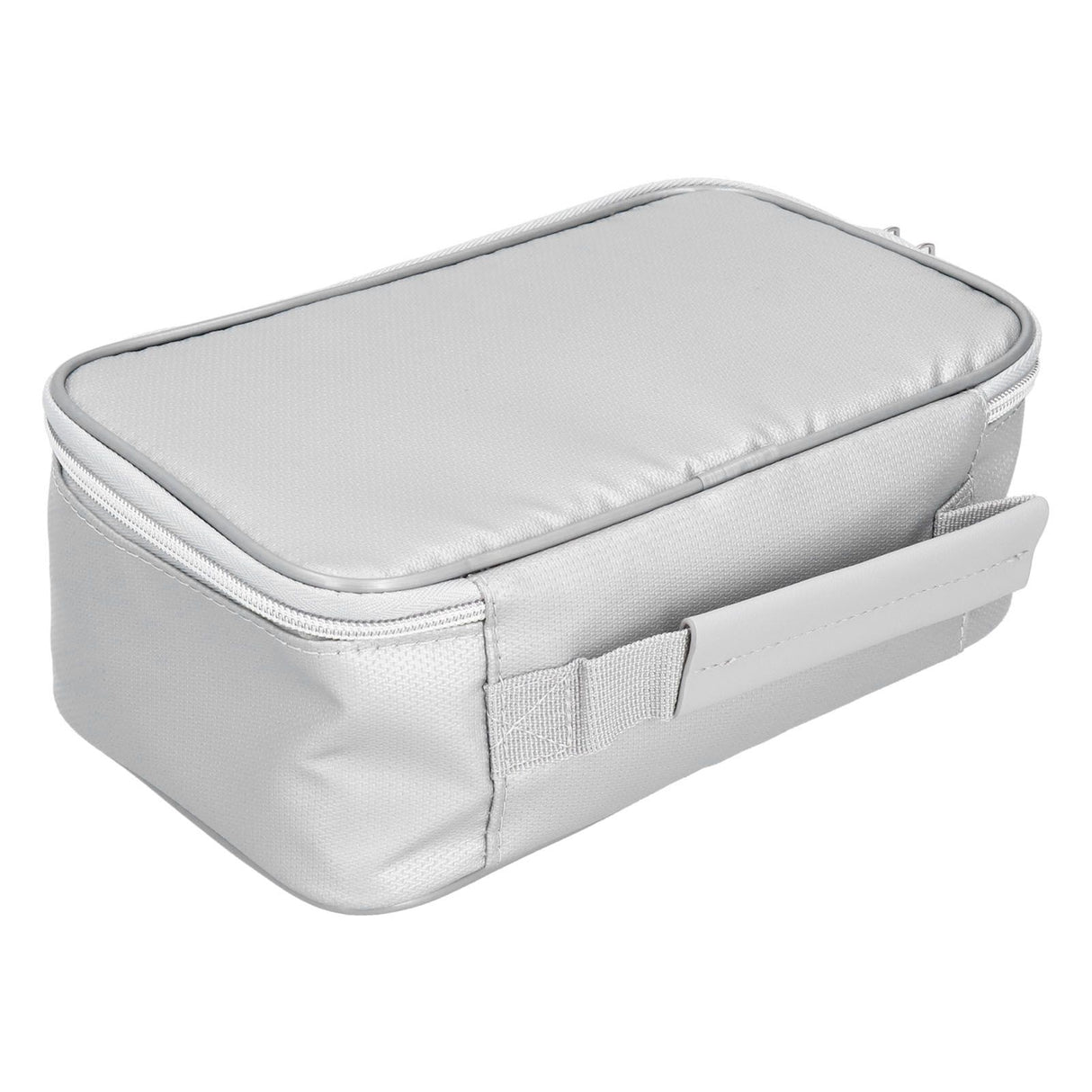 Fireproof Document Bag with Lock Portable Small Fireproof Document Bag for Home Office TravelSilver