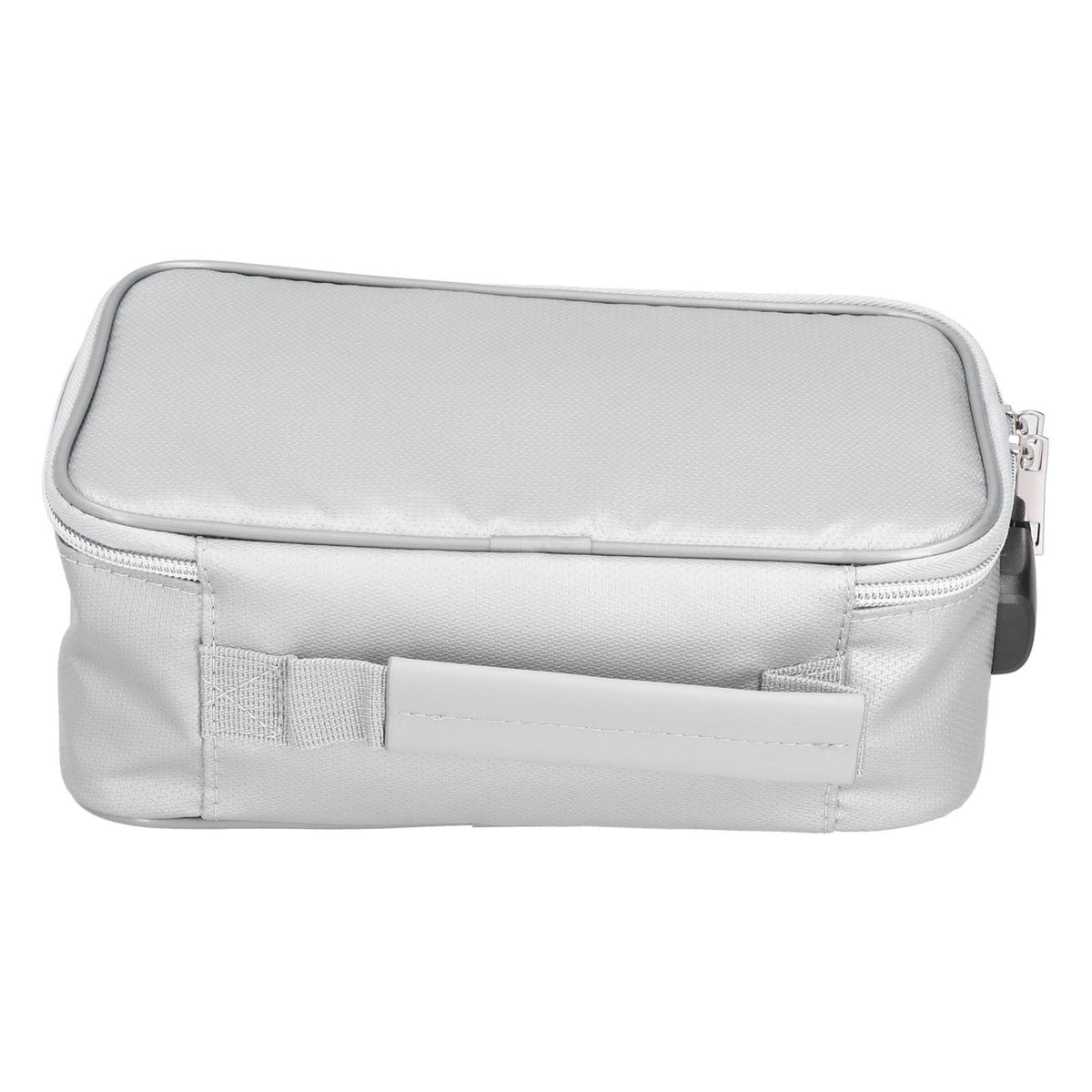 Fireproof Document Bag with Lock Portable Small Fireproof Document Bag for Home Office TravelSilver