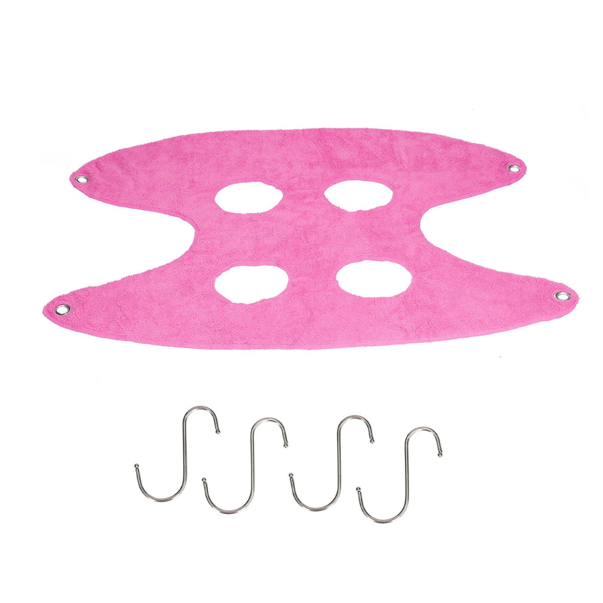 Pet Grooming Sling Dog Grooming Sling Hammock Helper for Bathing Washing Nail ClippingM Rose Red