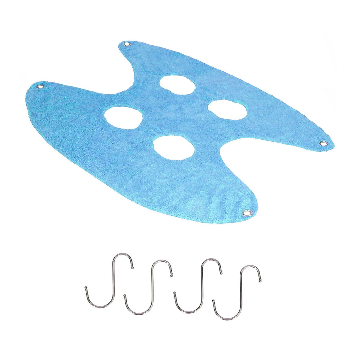 Pet Grooming Sling Dog Grooming Sling Hammock Helper for Bathing Washing Nail ClippingL Blue
