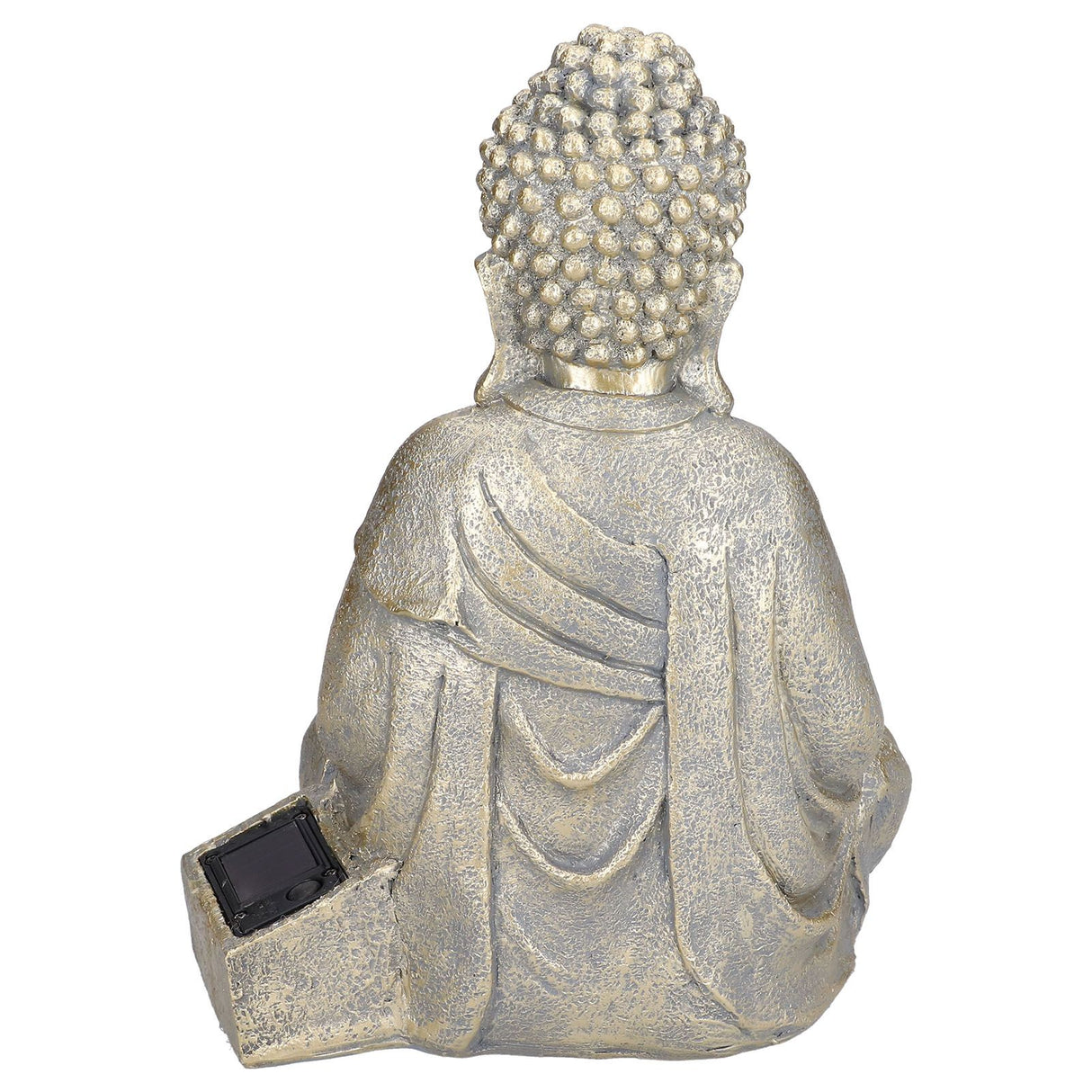 Home Buddha Garden Light Solar Powered Zen Buddha Garden Statue for Yard Garden Patio Deck