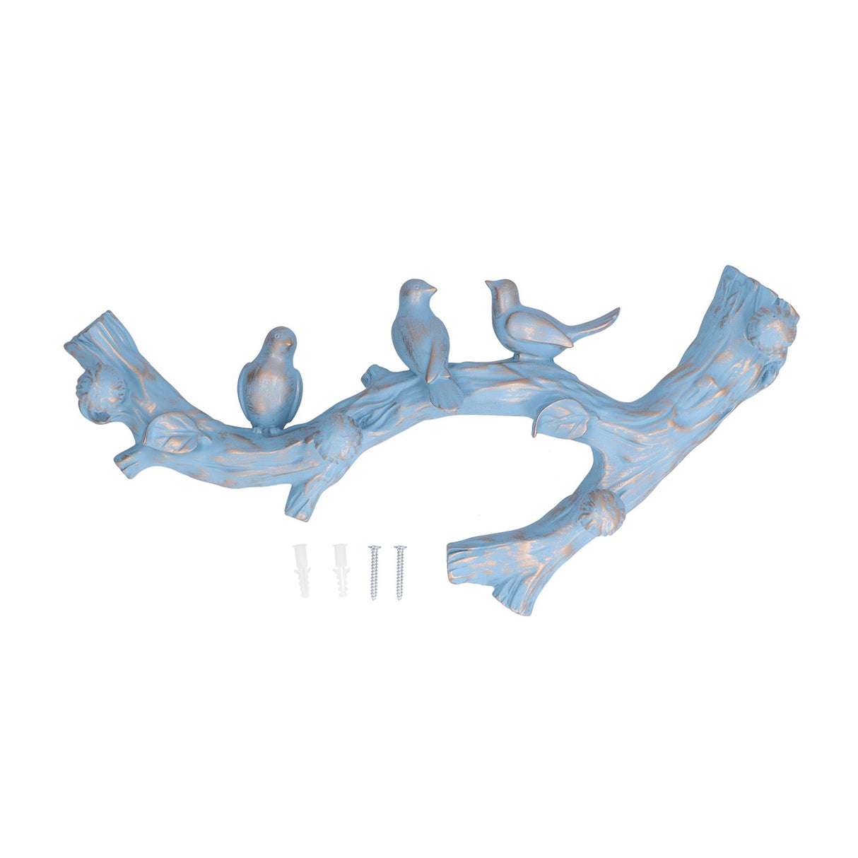 Wall Decoration Hooks Punch Free Innovative Art Waterproof Resin Bird Decoration Hook for Bedroom Living Room29.5cm