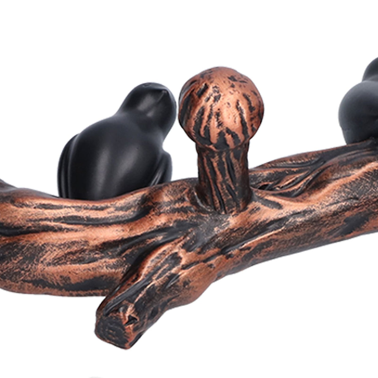 Wall Decoration Hooks Punch Free Innovative Art Waterproof Resin Bird Decoration Hook for Bedroom Living Room Kitchen38cm