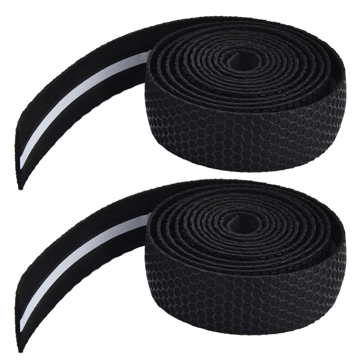 Handlebar Tape Quick Dry Anti Slip Tape Synthetic Sponge Bicycle Cycling Wrap Tape for Outdoor ExerciseBlack