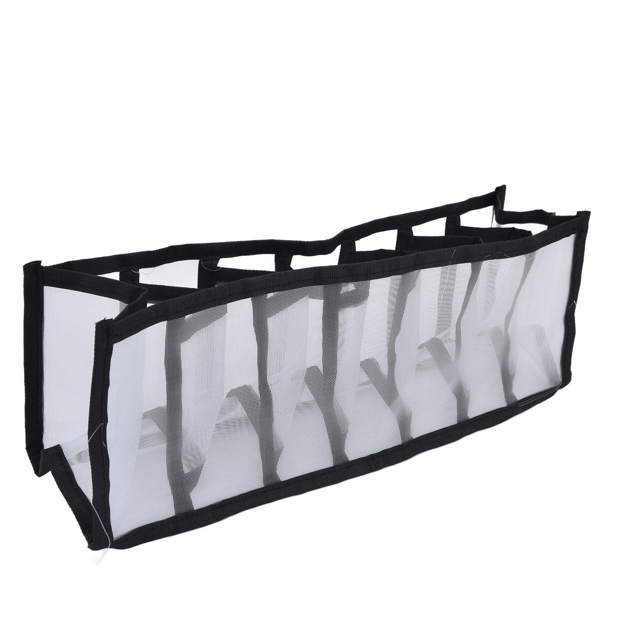 Mesh Bras Storage Box Multi Purpose Foldable Drawer Divider for Underwear Panties Socks7 Cells