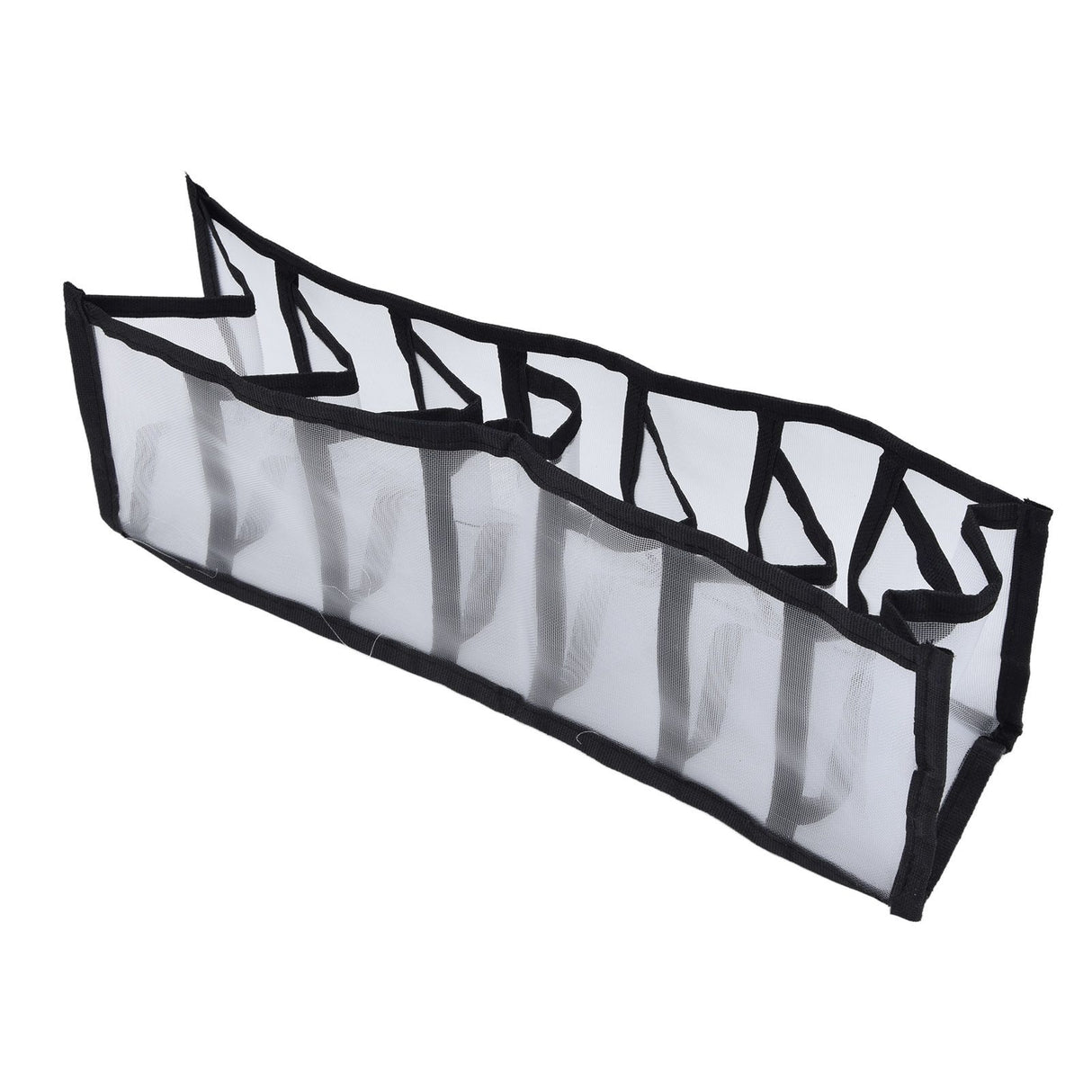 Mesh Bras Storage Box Multi Purpose Foldable Drawer Divider for Underwear Panties Socks7 Cells
