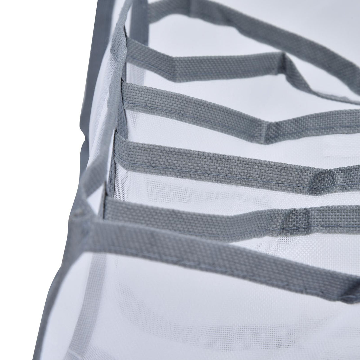 Underwear Organizer Mesh Foldable Breathable Multi Cells Socks Storage Box for Bras Panties6 Cells