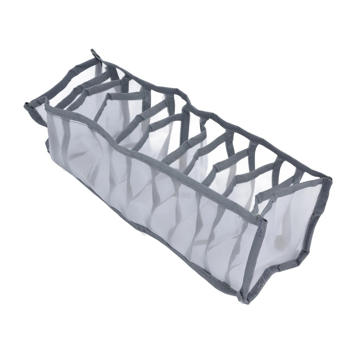 Underwear Organizer Mesh Foldable Breathable Multi Cells Socks Storage Box for Bras Panties11 Cells