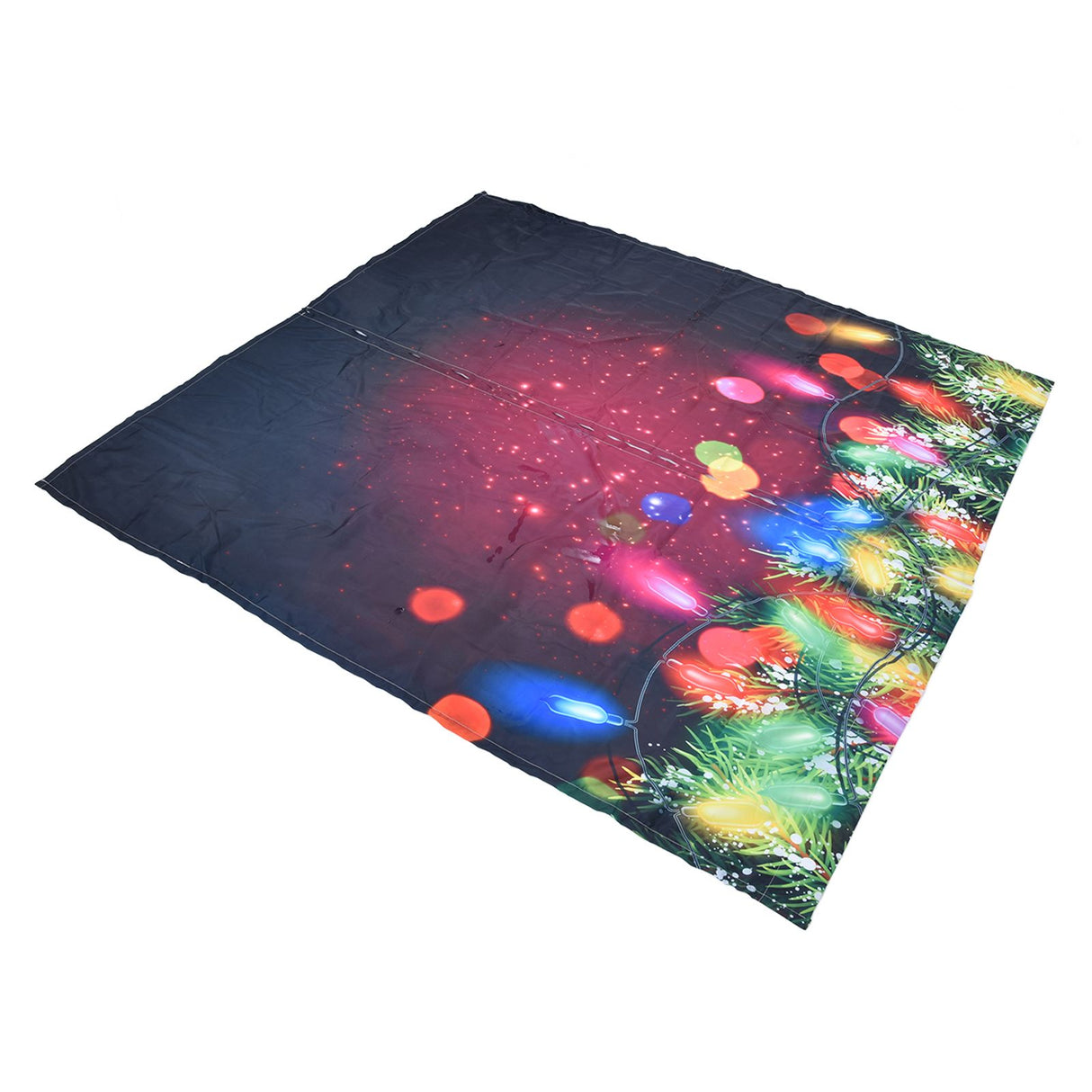 3D Digital Printing Curtains Personalized Christmas Printing 90g Waterproof Cloth Blackout Curtains170x200cm