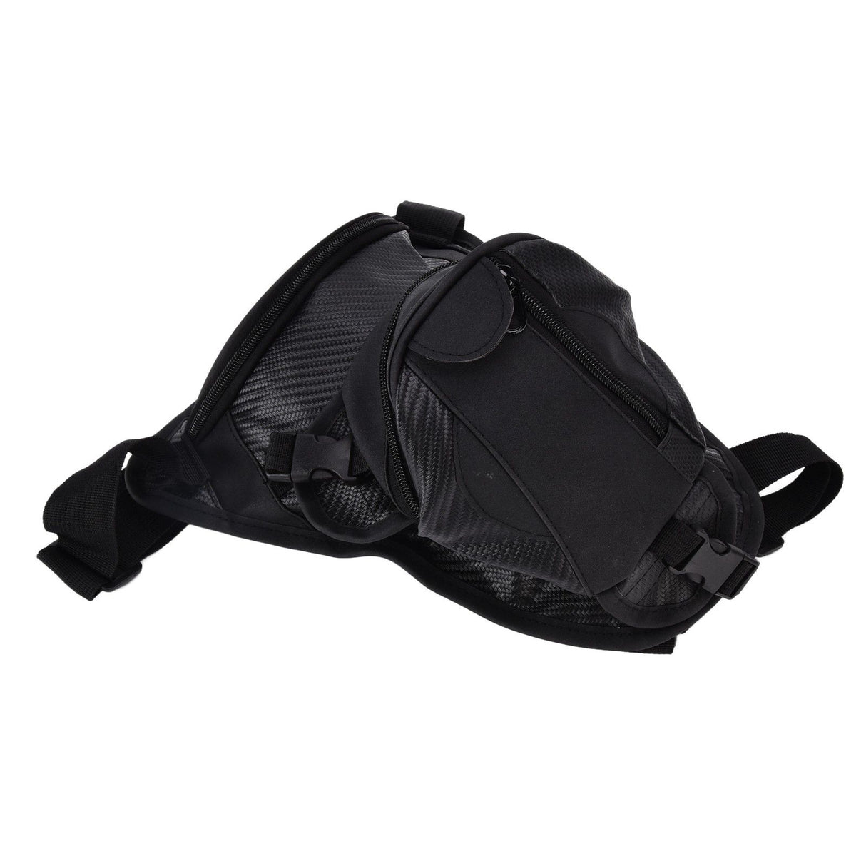 Men Leather Thigh Bag Multifunctional Drop Leg Bag Thigh Satchel for Bicycle Travel Hiking