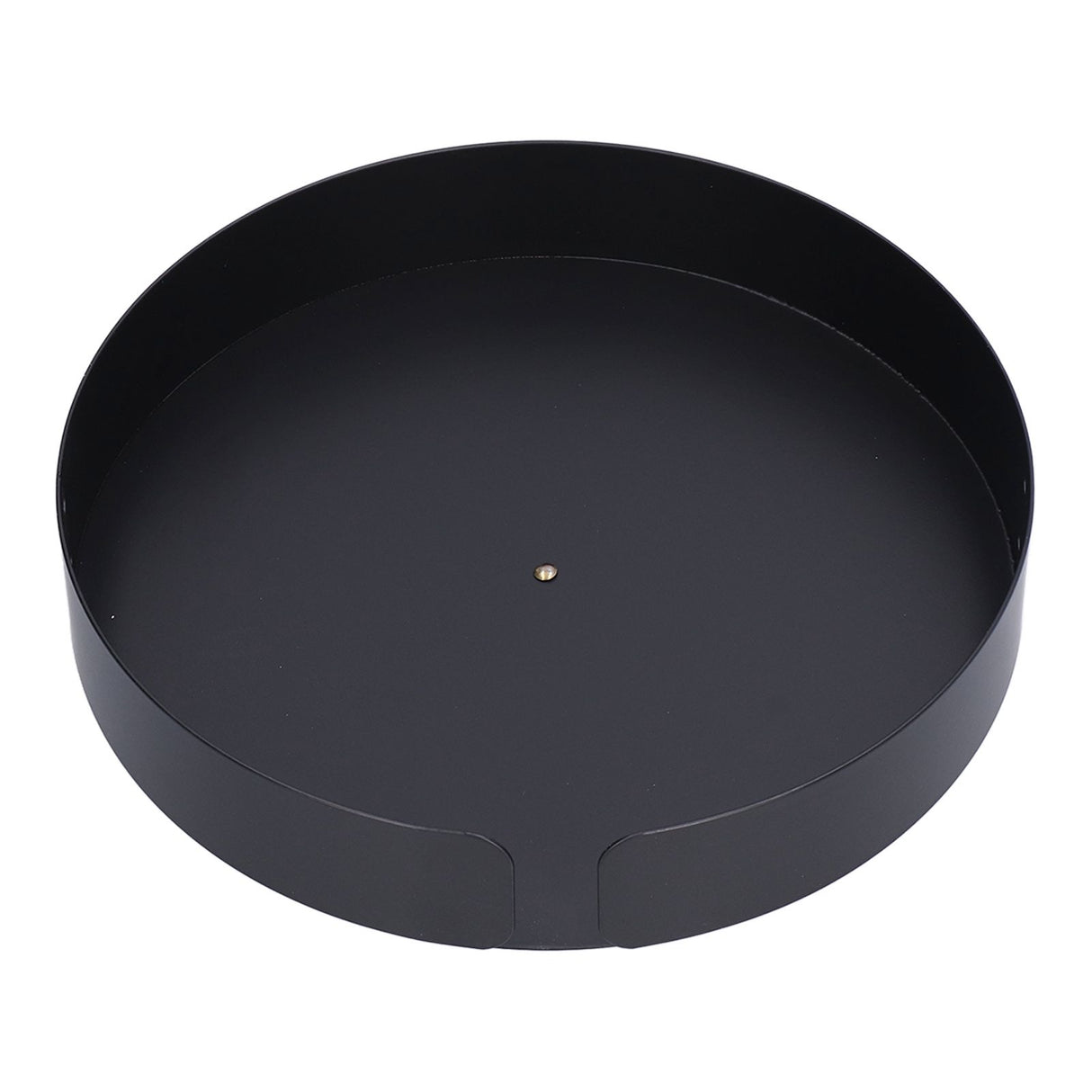 Turntable Organizer 360 ° Rotatable Safe Reliable Small Compact Stainless Steel Storage Rack for Cosmetics