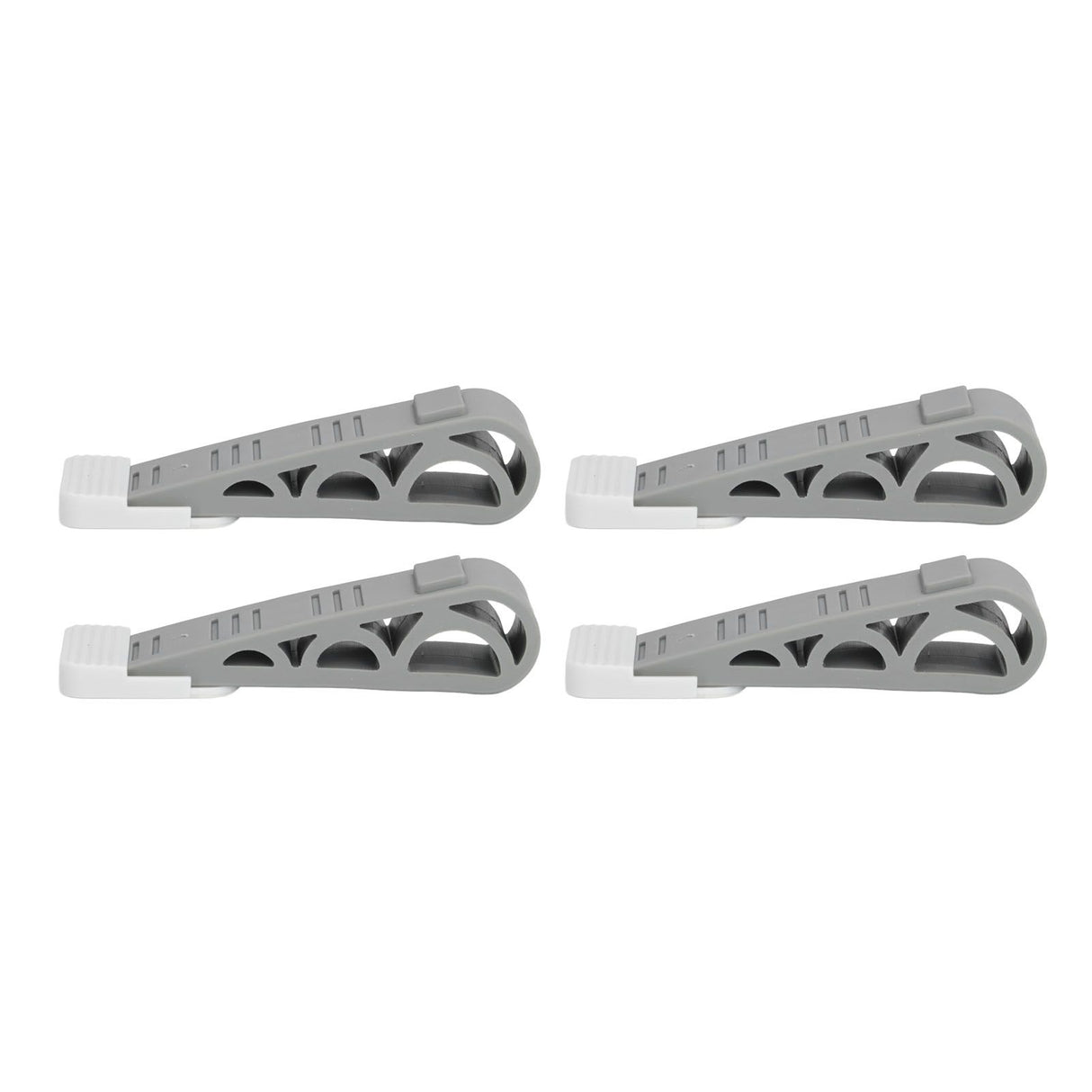4PCS Stacked Door Stop Rubber Heavy Duty Door Bottom Stopper Door Wedge Stop for Home Office