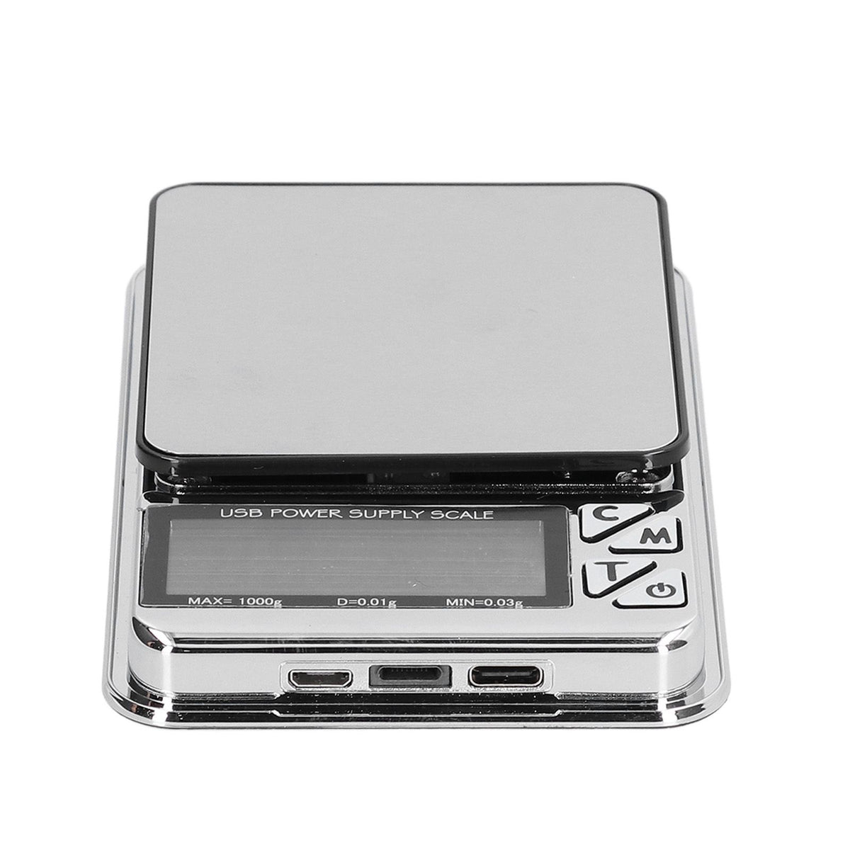Jewelry Scale Accurate Data USB Charging Stable Reading High Sensitivity LCD Digital Electronic Scale for Gold Necklace