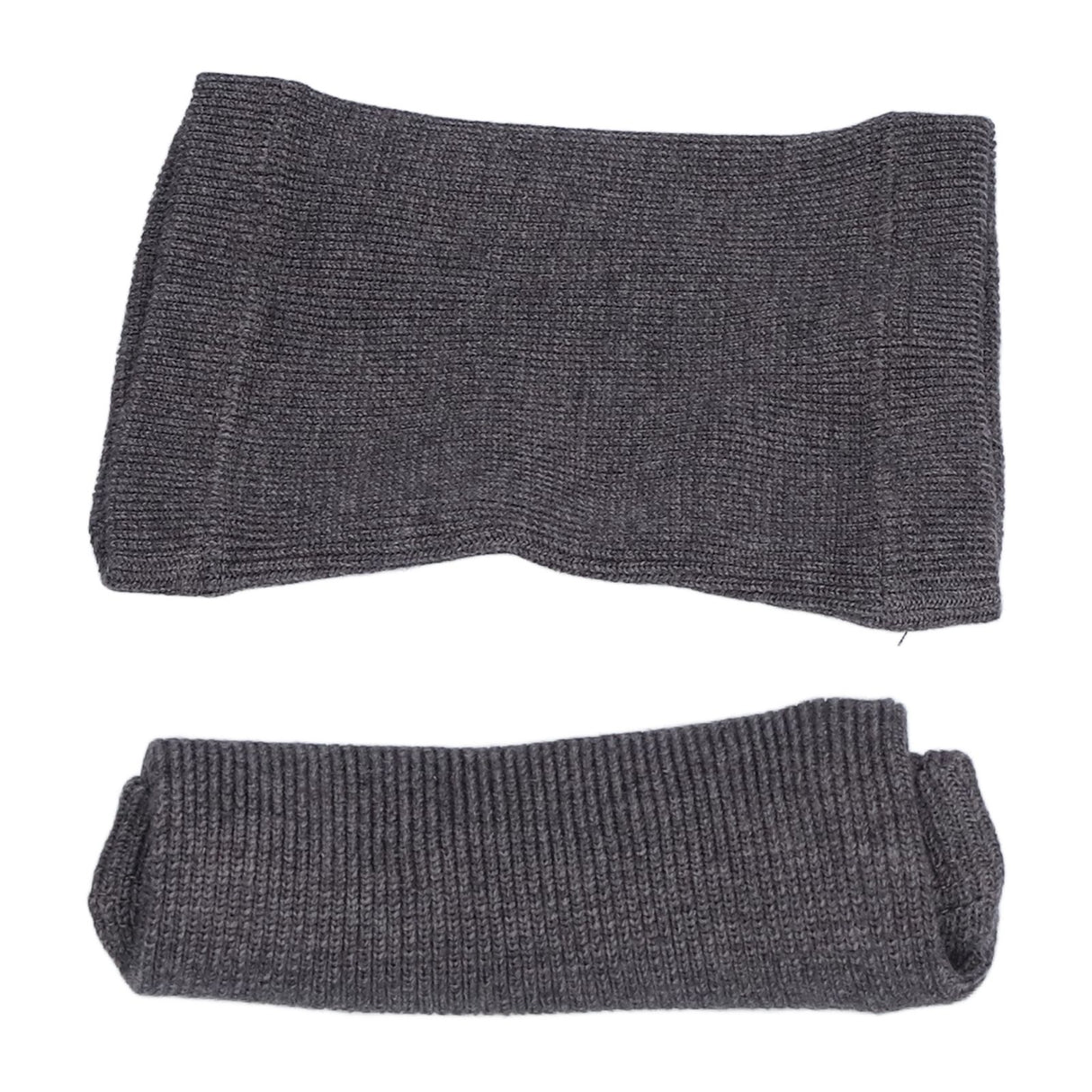 Dog Ears Cover Freeze Proof Elastic Polyester Puppy Neck Ear Warmer Hood Earmuffs for Winter Dog GroomingGrey S
