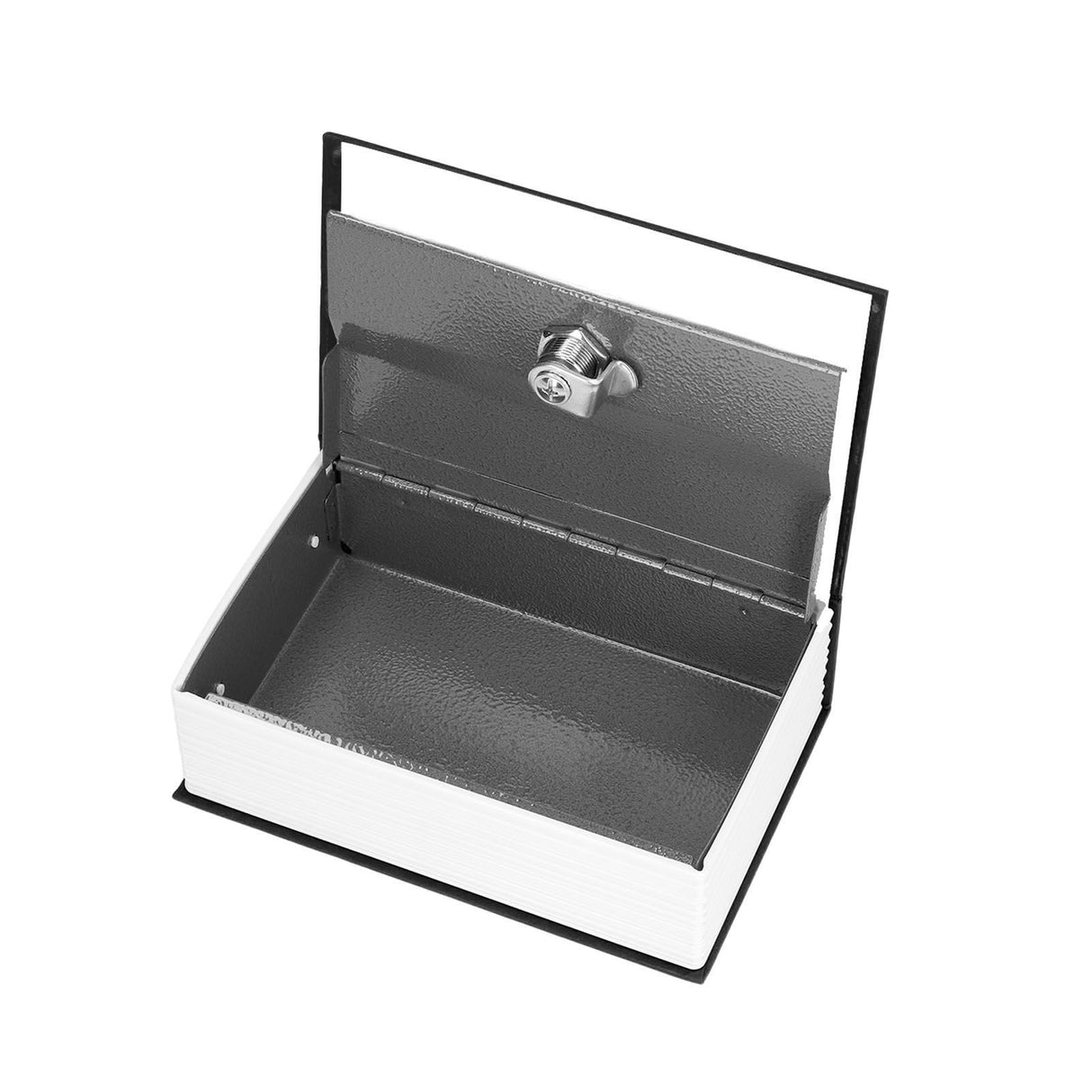 Safe Box Simulation Book Shape Decorative Storage Money Case for Bedroom Living Room OfficeBlack