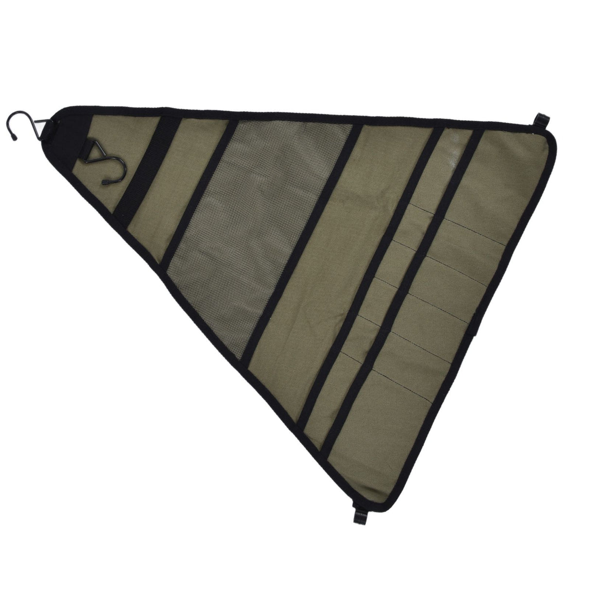 Outdoor Tableware Storage Bag Foldable Oxford Flatware Organizer Hanging Bag for Barbecue Picnic