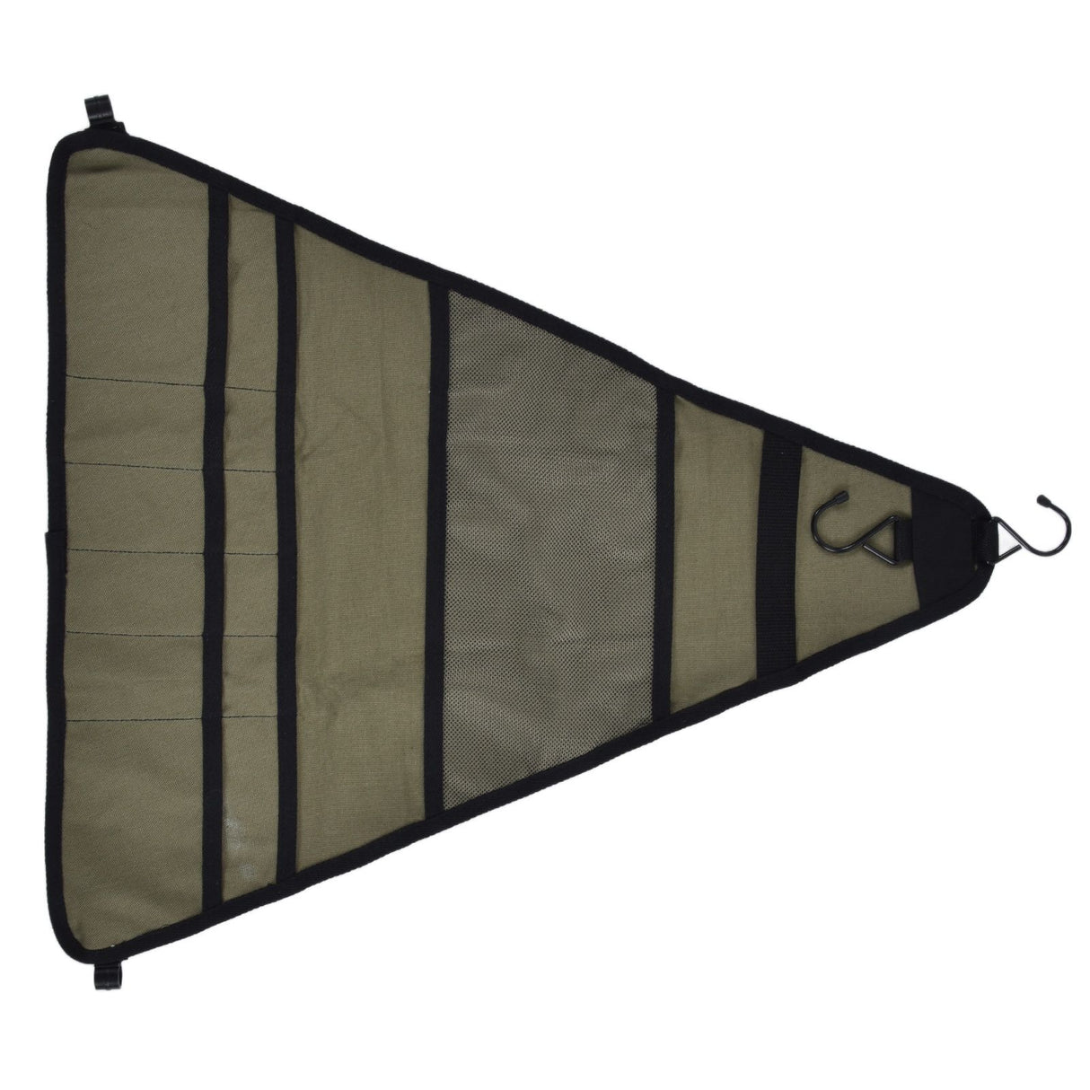 Outdoor Tableware Storage Bag Foldable Oxford Flatware Organizer Hanging Bag for Barbecue Picnic