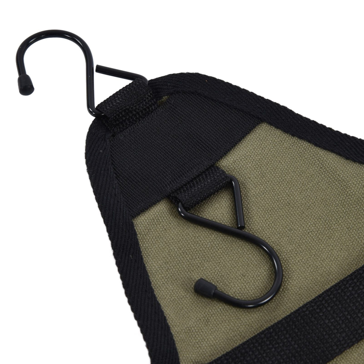 Outdoor Tableware Storage Bag Foldable Oxford Flatware Organizer Hanging Bag for Barbecue Picnic
