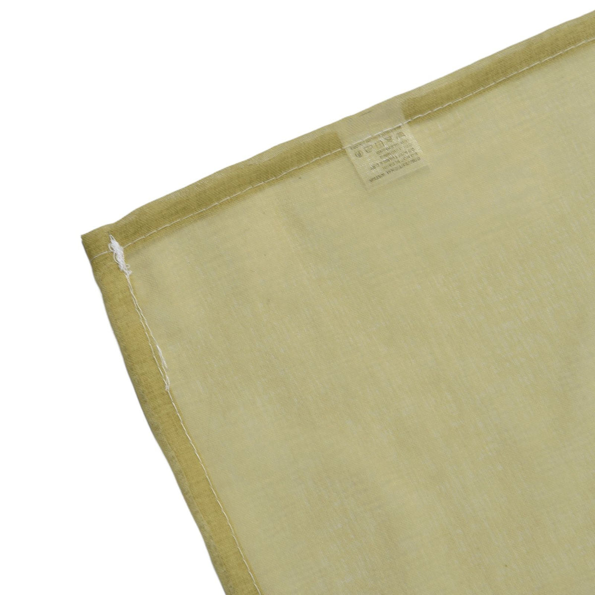 1x2.7m Gradient Window Gauze Voile Drapes Modern Tulle Sheer Curtains for Bedroom PlayroomsLower Yellow