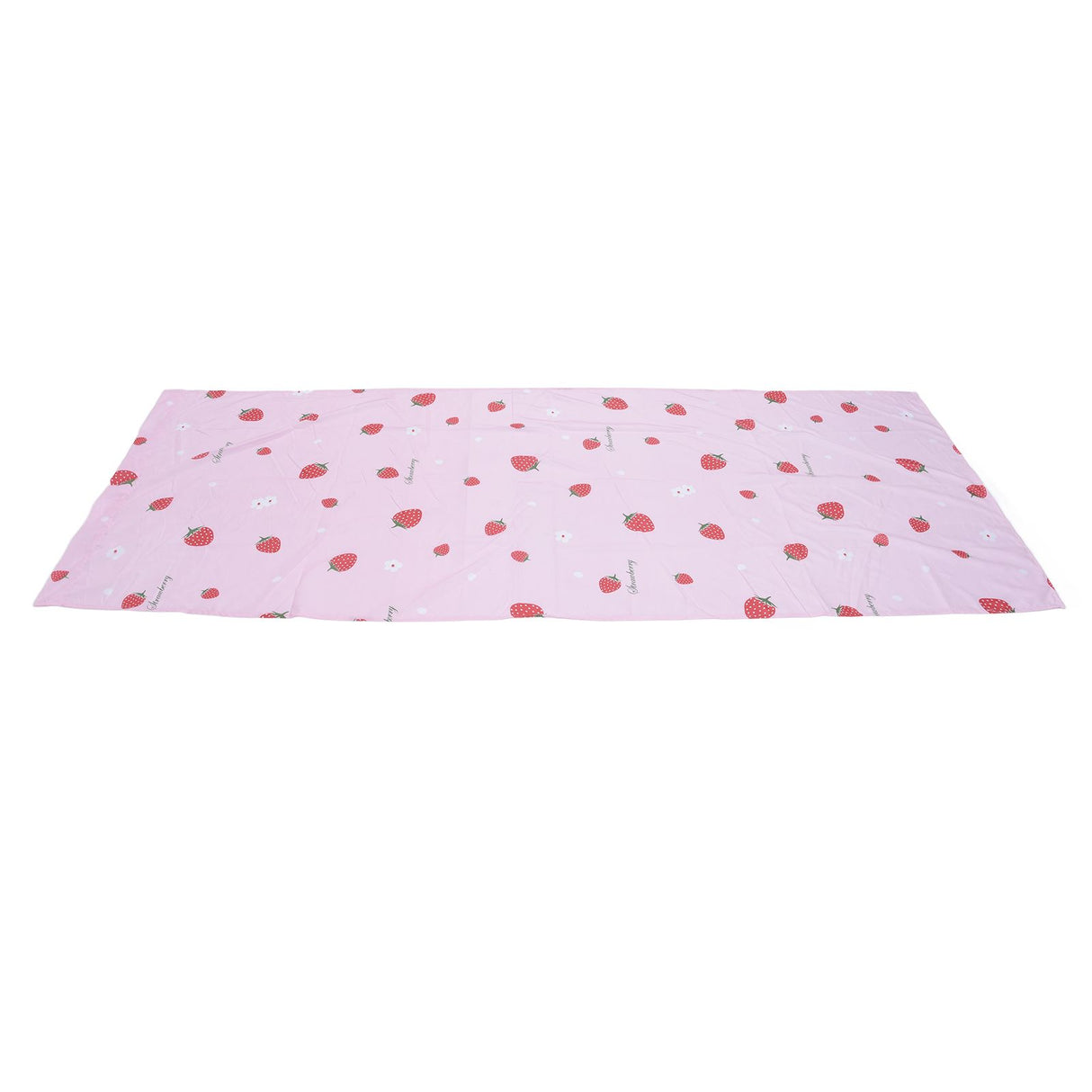 Strawberry Window Curtain Filter Light Pink Shading Curtain Cloth for Living Room Bedroom