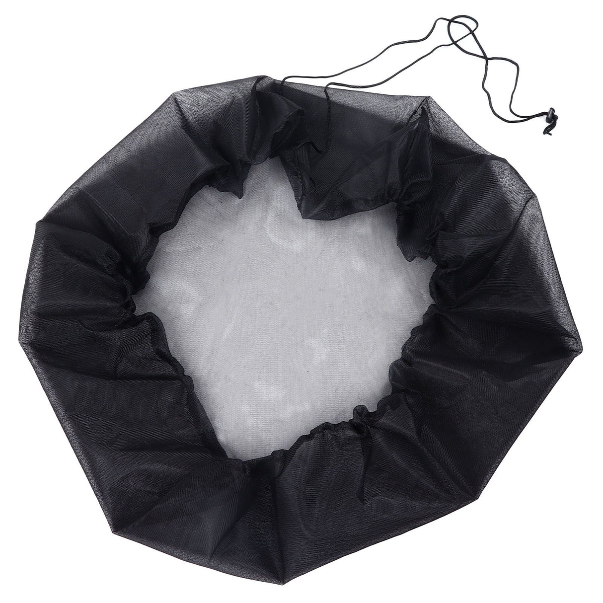 Rain Barrel Mesh Cover Outdoor Water Collection Bucket Protector Screen Netting for Garden