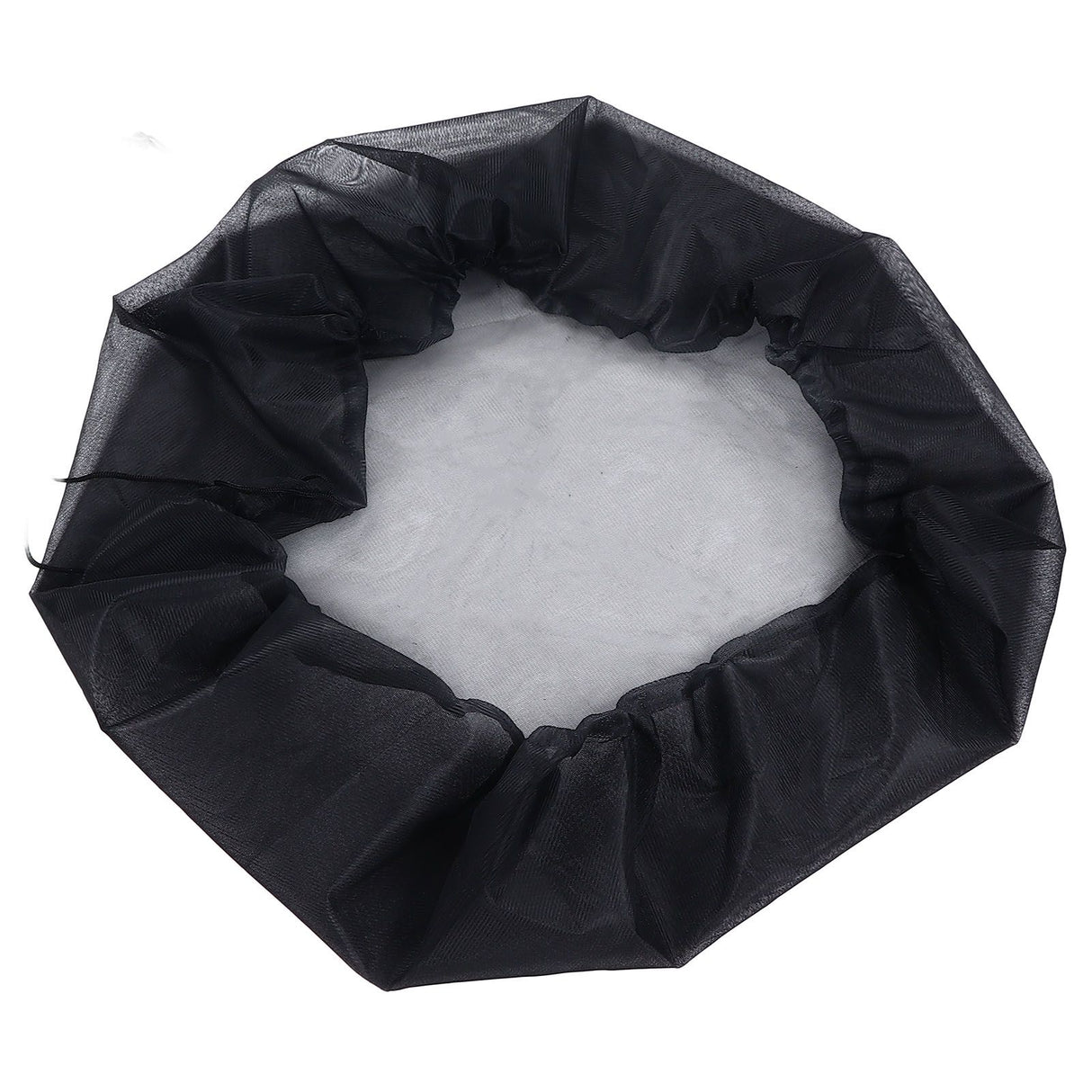 Rain Barrel Mesh Cover Outdoor Water Collection Bucket Protector Screen Netting for Garden