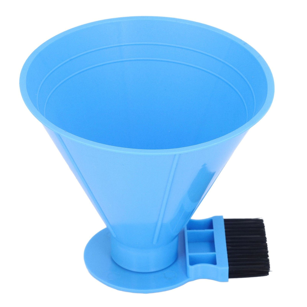 Ice Scraper Plastic Cone Multi Functional Funnel Snow Remover with Brush for Car Windshield