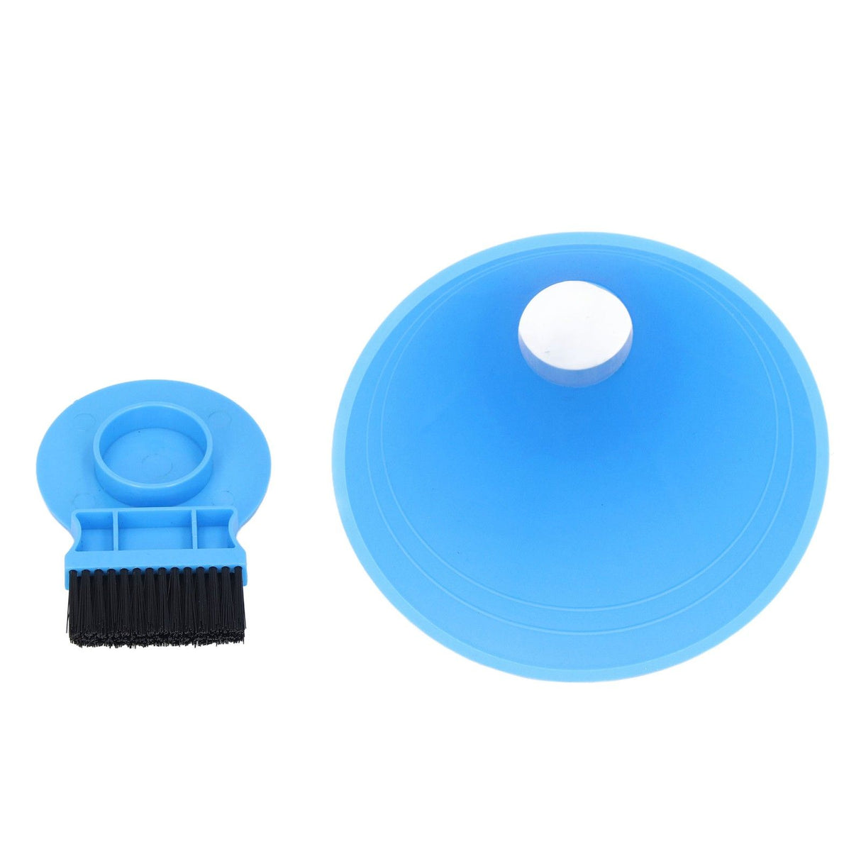 Ice Scraper Plastic Cone Multi Functional Funnel Snow Remover with Brush for Car Windshield