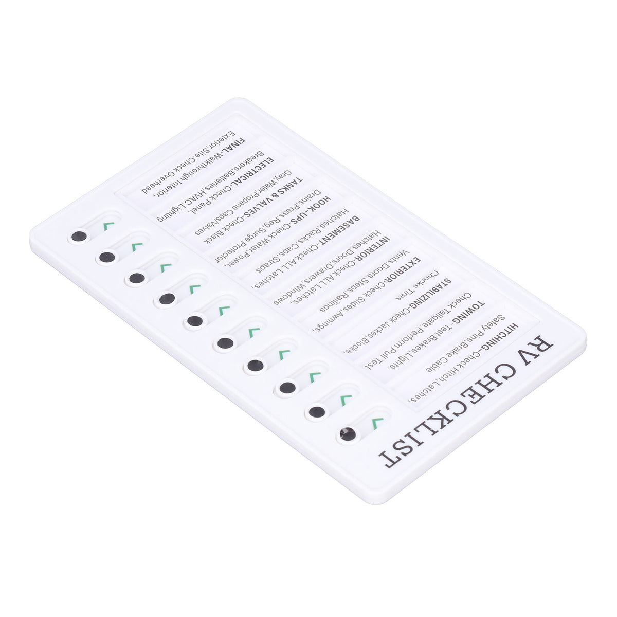 Chore Chart Memo Boards Portable Detachable Message Board Feel Comfortable PVC Kids Chore Chart for Kids Learn PlanningRV CHECKLIST