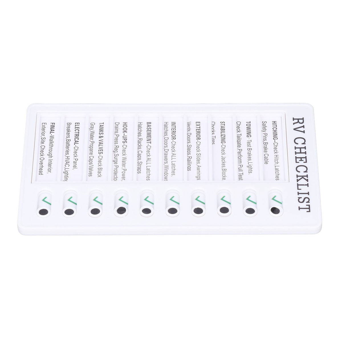 Chore Chart Memo Boards Portable Detachable Message Board Feel Comfortable PVC Kids Chore Chart for Kids Learn PlanningRV CHECKLIST