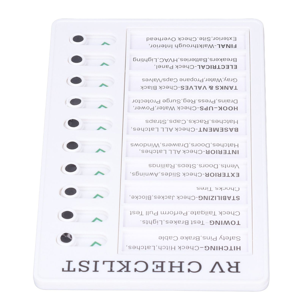 Chore Chart Memo Boards Portable Detachable Message Board Feel Comfortable PVC Kids Chore Chart for Kids Learn PlanningRV CHECKLIST