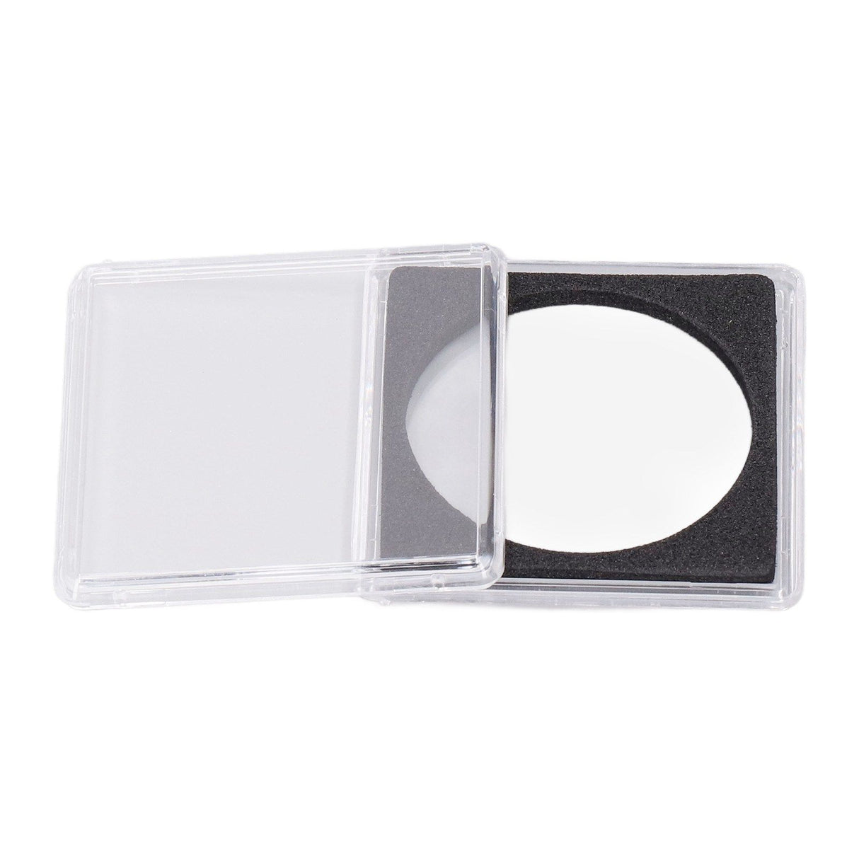 10PCS Coin Holder High Transparency Wear Resistant Environmental Acrylic Quadrate Coin Case for Coin Collection