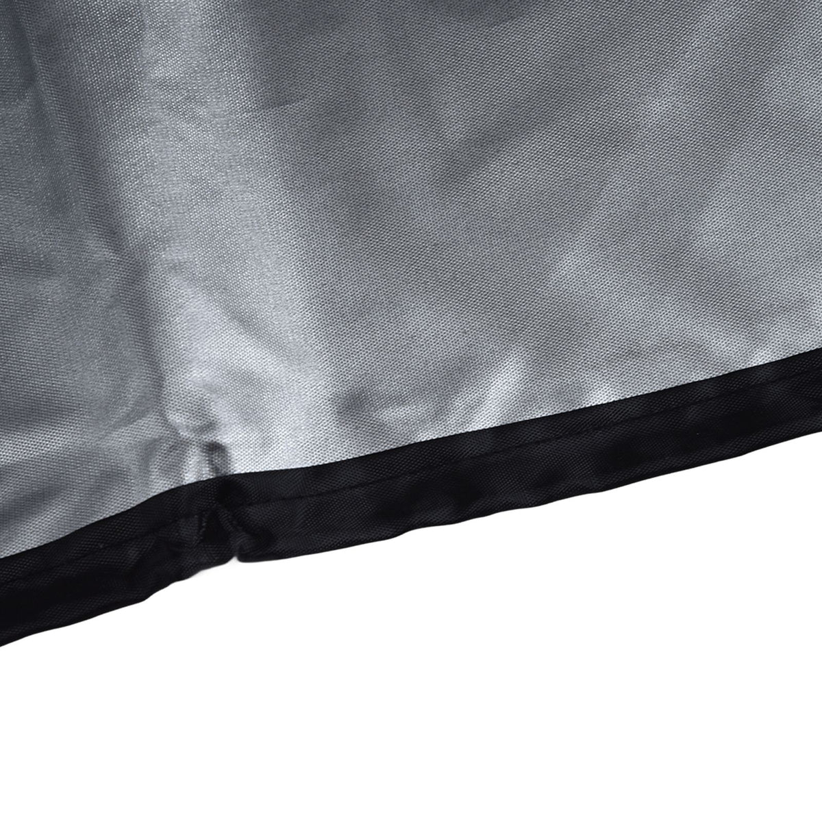 Fire Pit Cover Round Patio Outdoor Fireplace Cover Waterproof Dustproof UV Protection for All Seasons Black