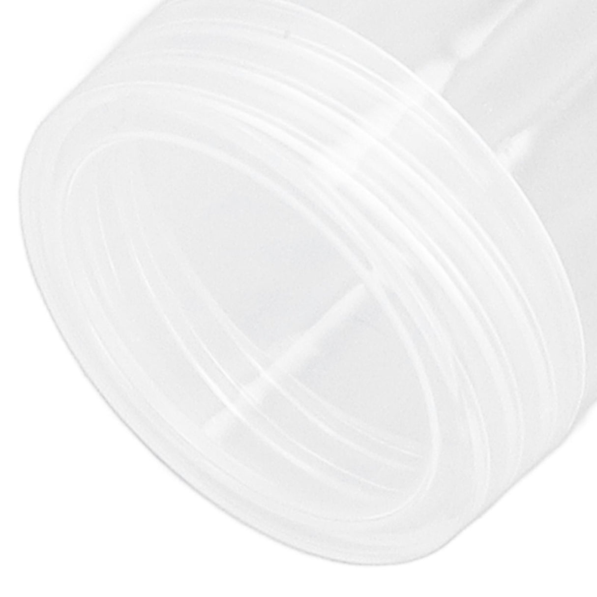 Round Clear Coin Tube Plastic Coin Storage Tubes with Cushion Sponge for 25mm / 0.98in Coins Collection
