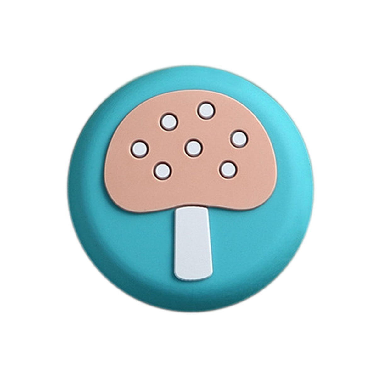 Cartoon Door Handle Stopper Bumpers Buffer Wall Protectors Doorknob Crash Pad Self Adhesive Design for HomeMushroom Pattern