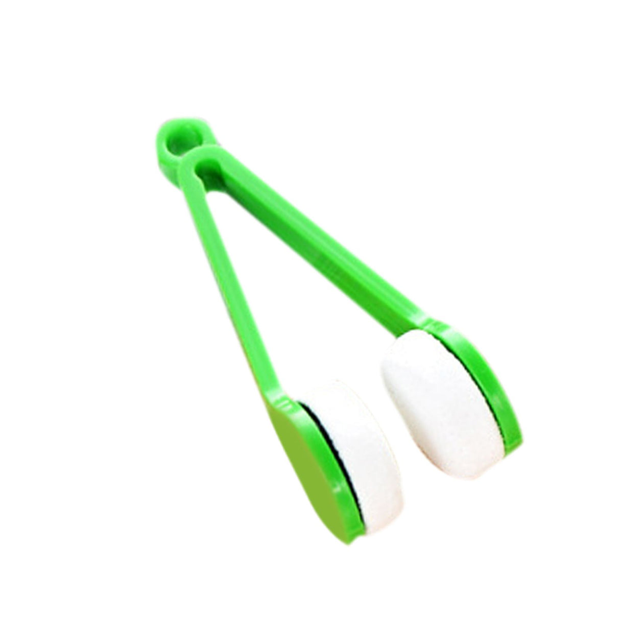 Portable Eyeglass Cleaner Brush Soft Sun Glasses Cleaning Clip Eyeglasses Cleaning Tool for OutdoorGreen