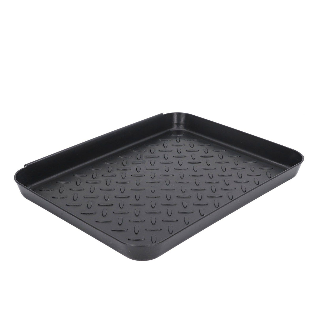 Shoe Tray Durable Plastic Space Saving 3 Interlocking Design Wide Application Stable Boot Tray for Home Office Hotel